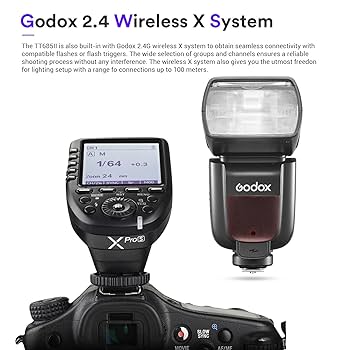 Amazon | Godox TT685II-C カメラフラッシュ スピードライト 2.4